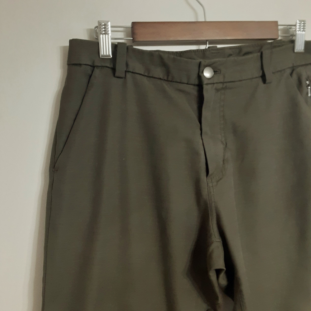 Lululemon Commission Pants Olive Green Chinos Versatile Straight Leg Men size 30 - Picture 4 of 11